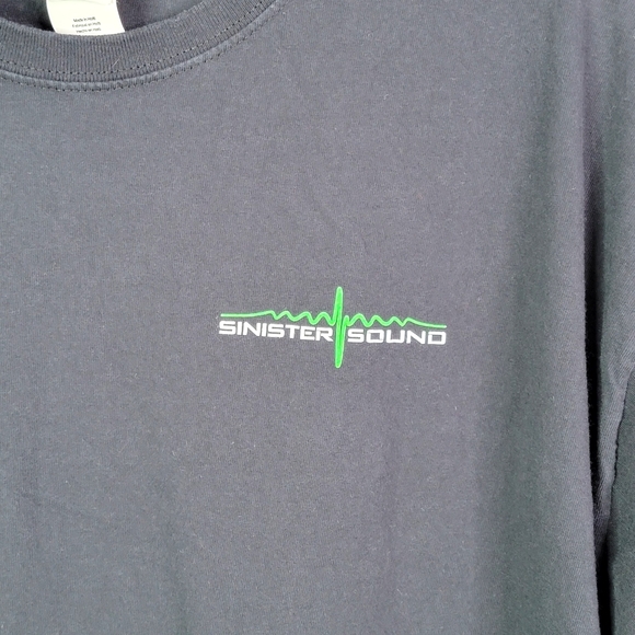 Sinister Sound Skull Logo Harley-Davidson Custom Sound Solutions Tee 2XL - Picture 7 of 13